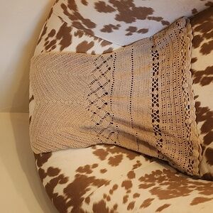 Micheal Kors Crochet tie tank top